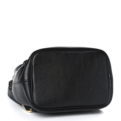 Chloe Suede Calfskin Medium Faye Backpack Black 4 of 9