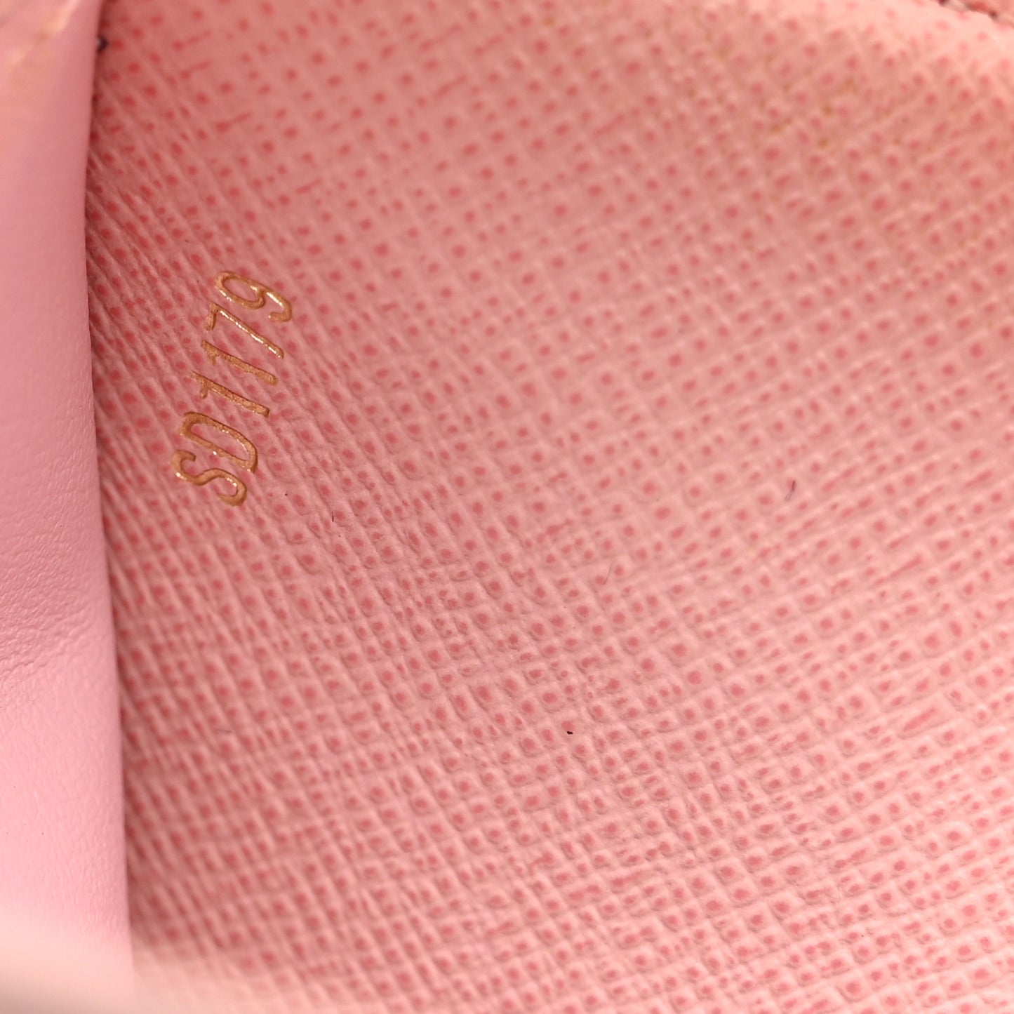 Damier Azur Victorine Wallet Rose Ballerine