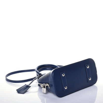 Louis Vuitton Epi Alma BB Indigo 5 of 9