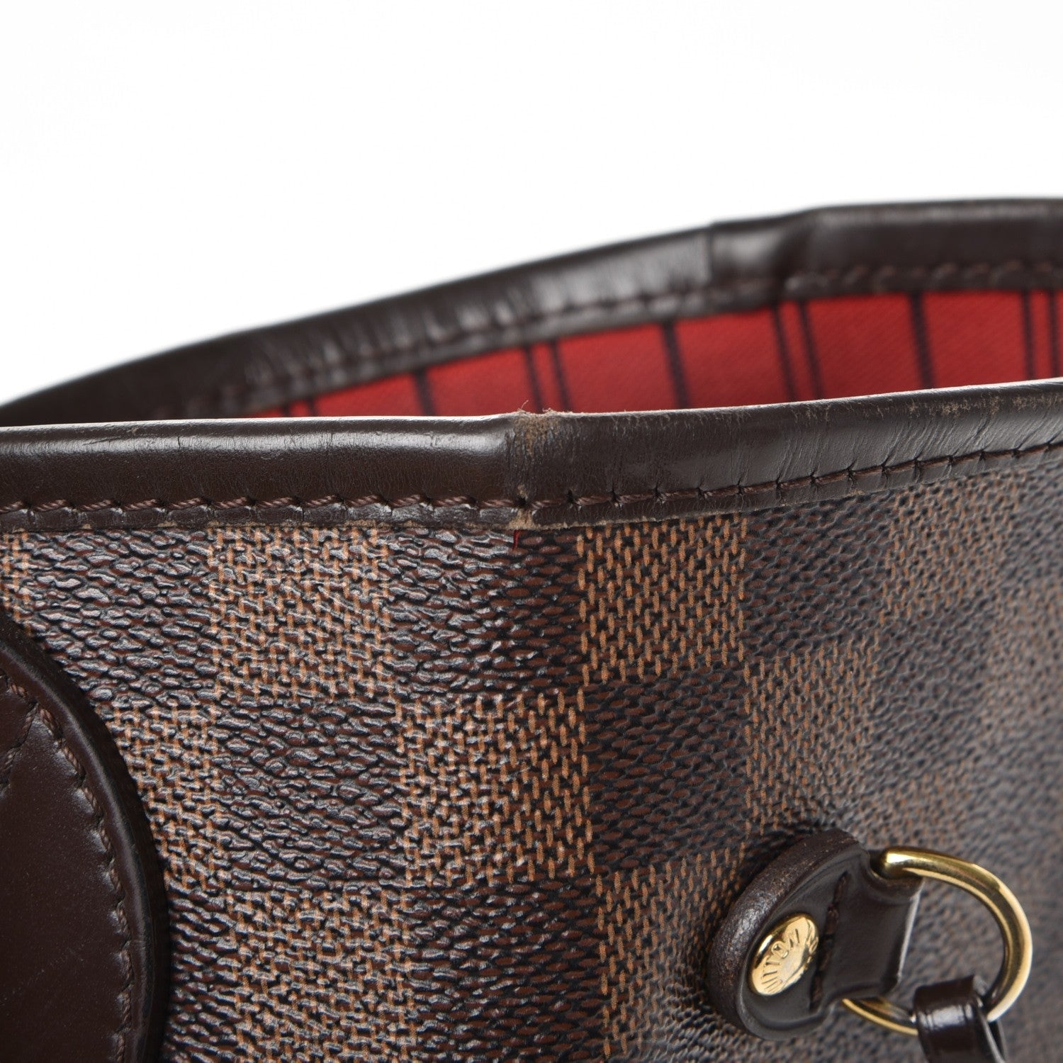 Louis Vuitton Damier Ebene Neverfull MM 18 of 20