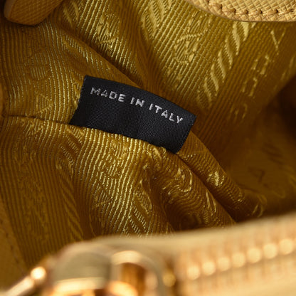 Prada Saffiano Lux Parabole Tote Ginestra 7 of 7