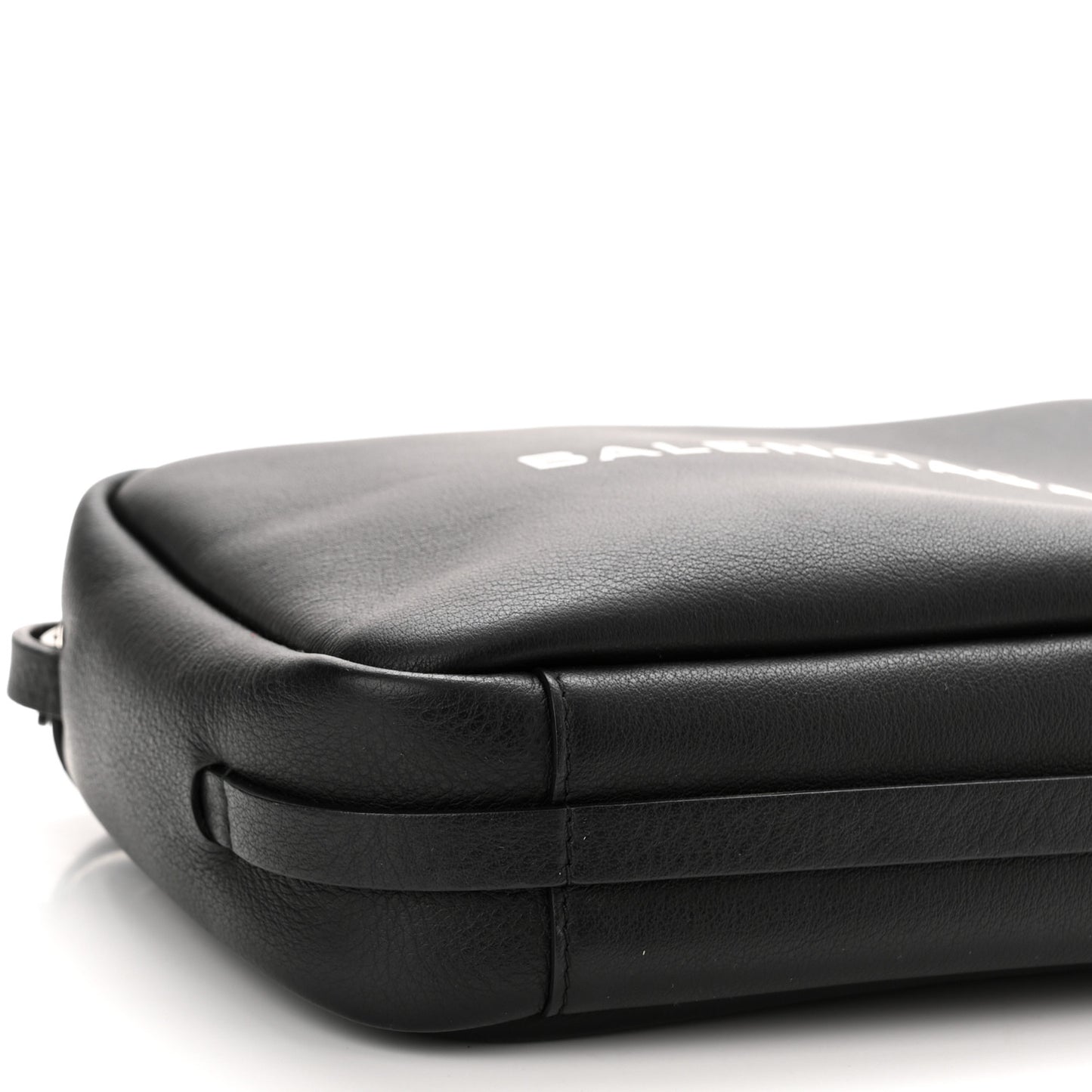 Calfskin Logo XS Everyday Camera Bag Black