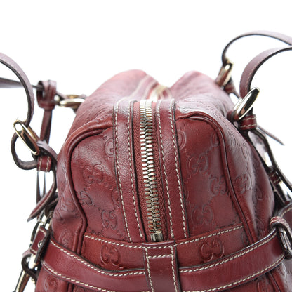 Gucci Guccissima 85th Anniversary Large Boston Rusty Red 15 of 20