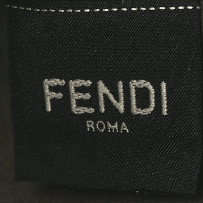 Fendi Chenille Vitello King Plexiglass FF Mini By The Way Top Handle Boston Bag Tortora Nuvola 8 of 12