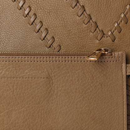 Saint Laurent Calfskin Medium Neo Double Reversible Tote Dark Beige Pink 33 of 51