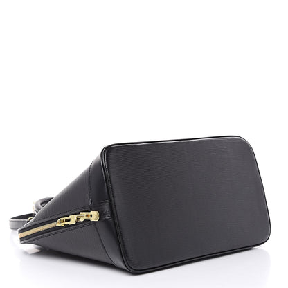Louis Vuitton Epi Alma PM Black 4 of 13