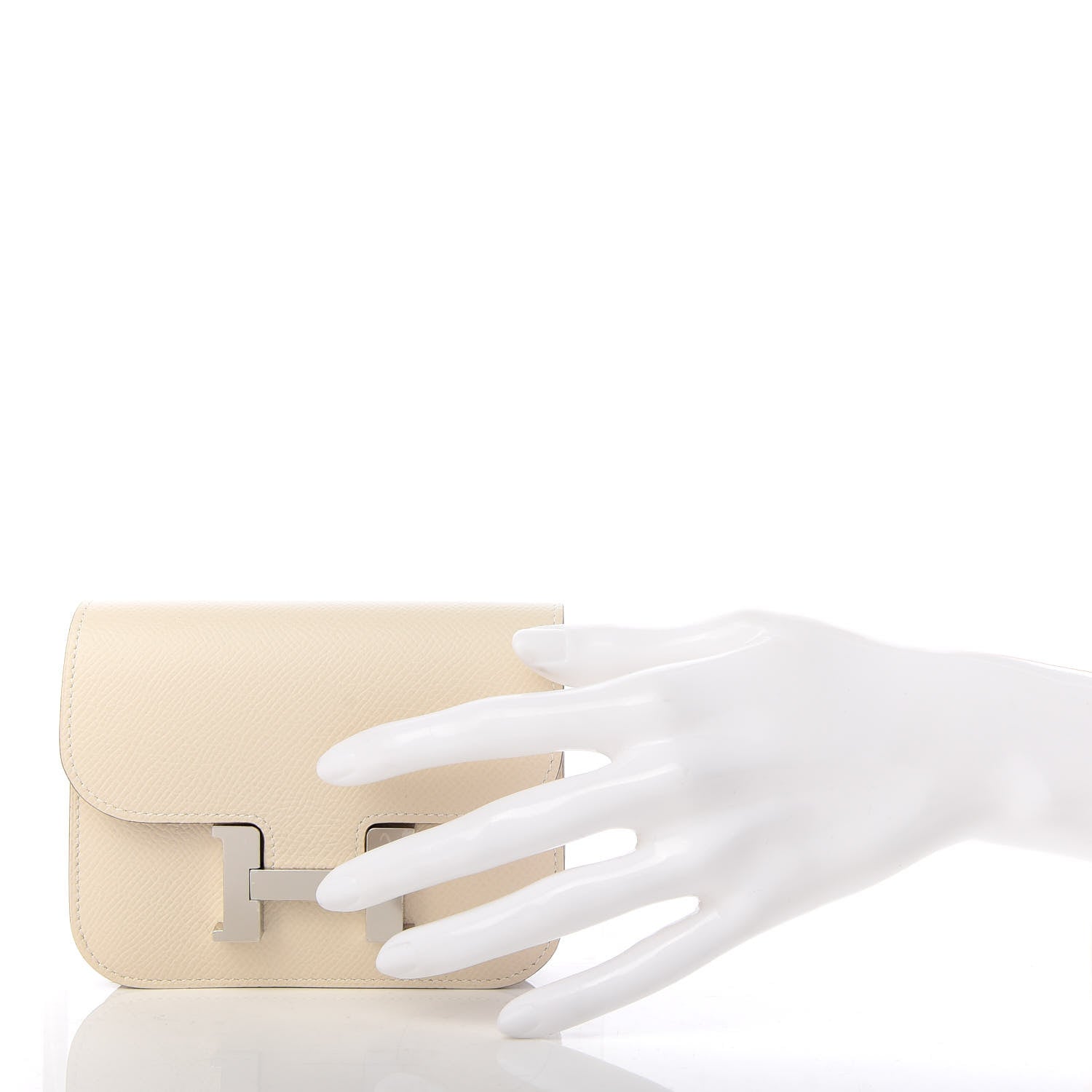 Hermes Epsom Constance Slim Wallet Craie 2 of 8