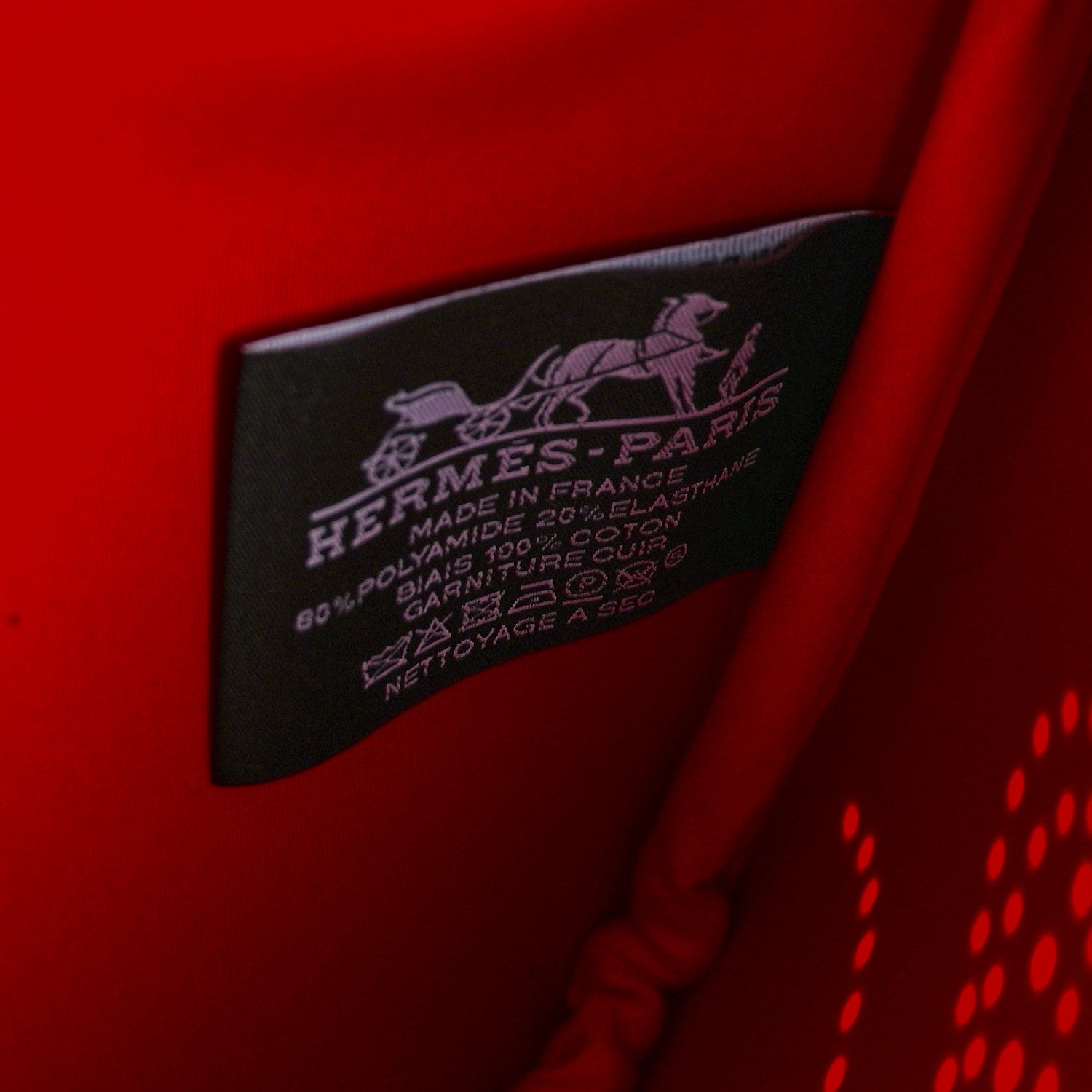 Hermes Neoprene Small Neobain Poulpe Fiction Case Rouge 6 of 6