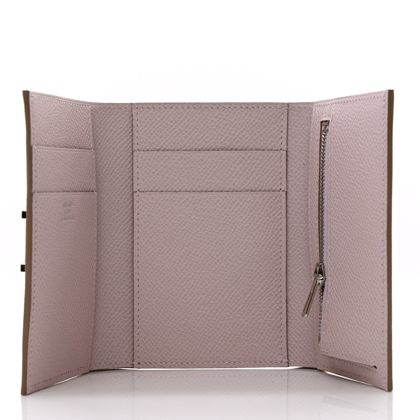 Epsom Tri-Fold Compact Bearn Wallet Mauve Sylvester
