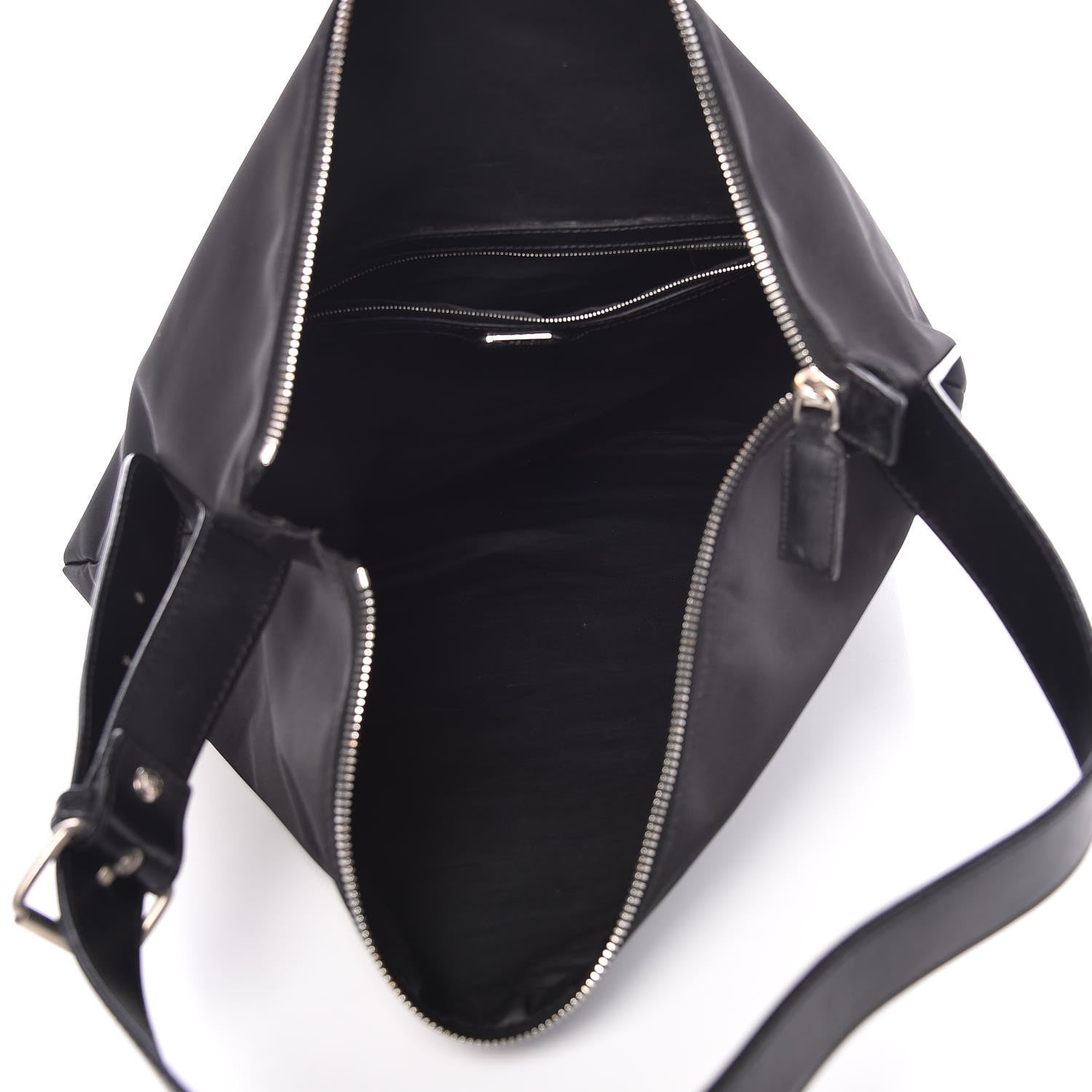 Fendi Nylon Shoulder Bag Black 5 of 8