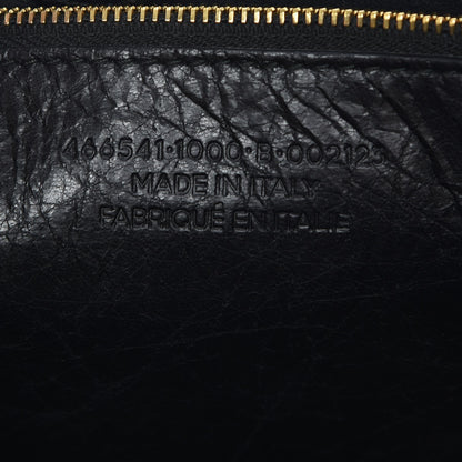 Balenciaga Agneau S Blanket Square Tote Black 7 of 8