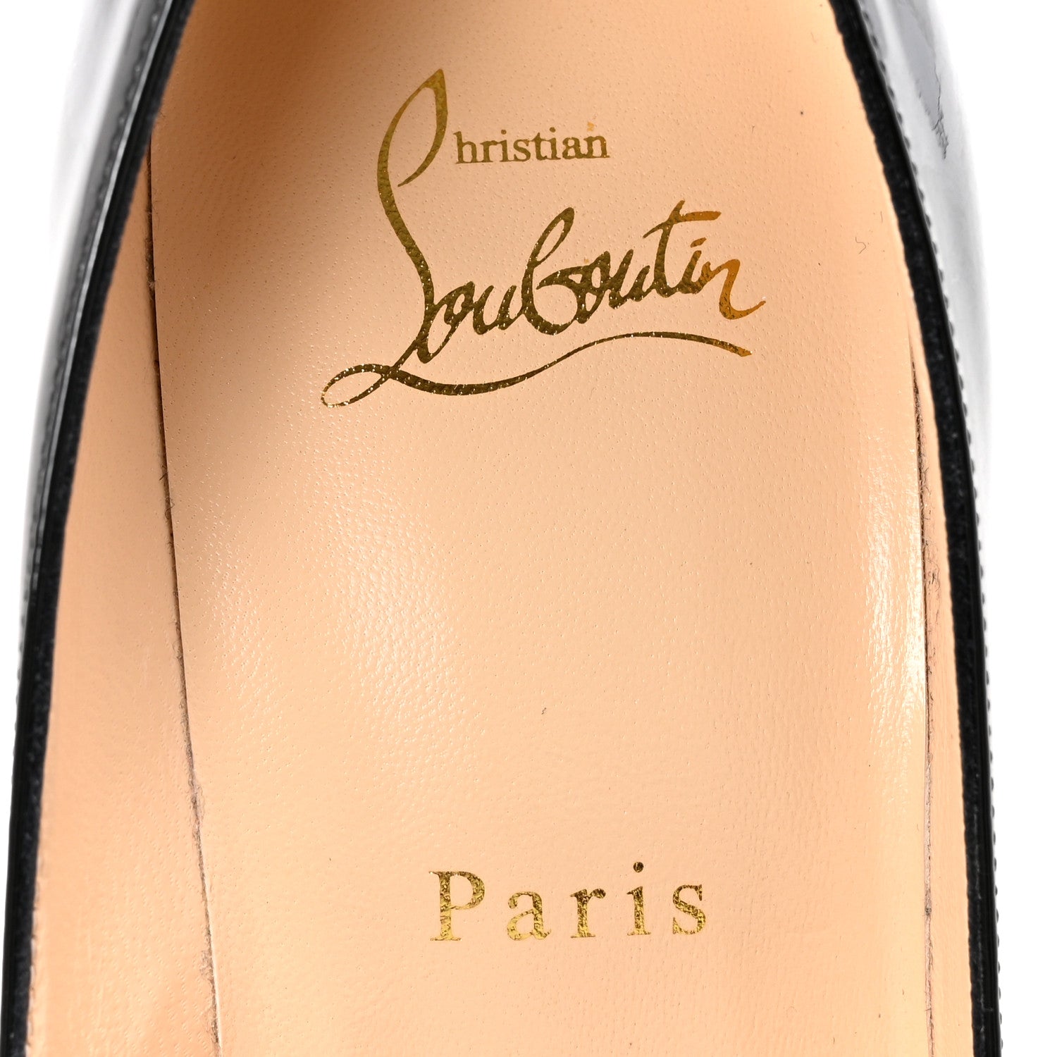 Christian Louboutin Patent Decollete 554 100 Pumps 39 Black 7 of 10