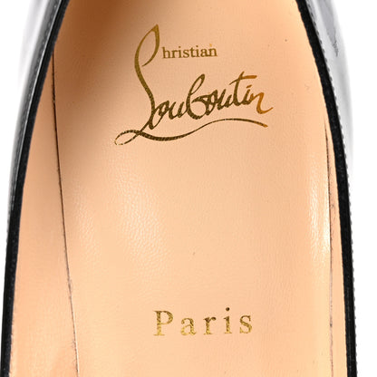 Christian Louboutin Patent Decollete 554 100 Pumps 39 Black 7 of 10