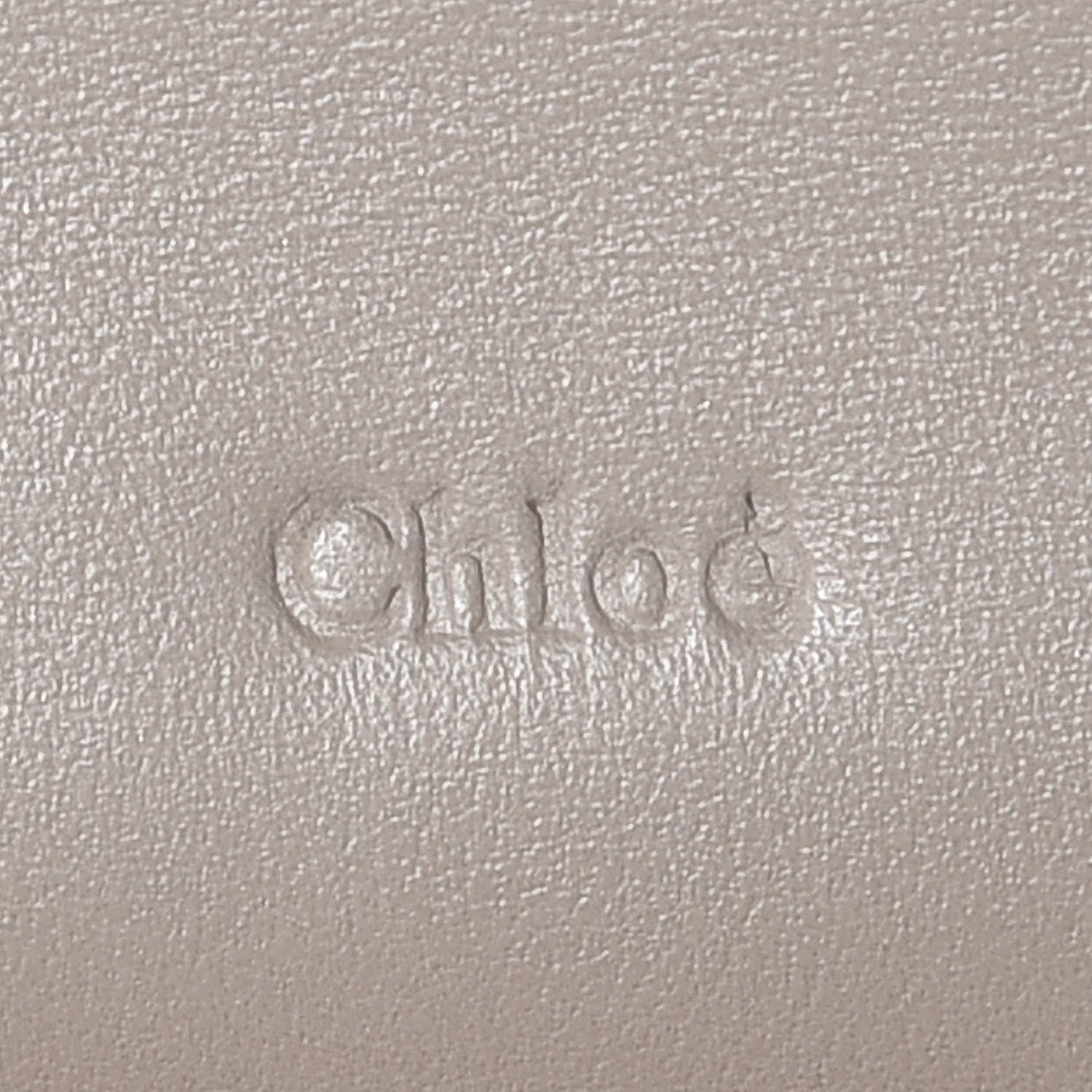 Chloe Smooth Calfskin Tess Long Wallet Motty Grey 6 of 8