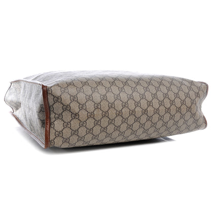 Gucci GG Plus Monogram Large Signature Web Loop Tote Brown 4 of 7