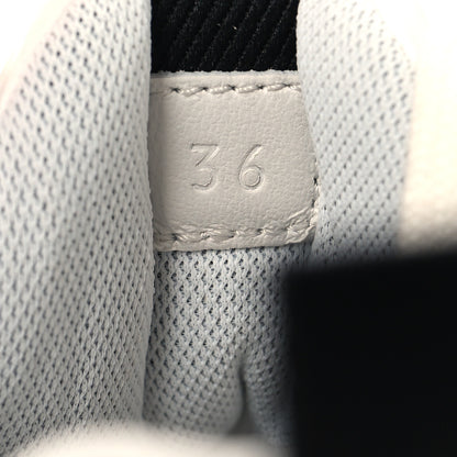 Hermes Parachute Fabric Calfskin Impulse Sneakers 36 White 7 of 9