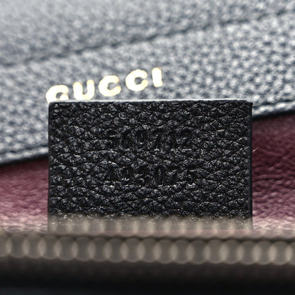 Gucci Grainy Calfskin Small Zumi Top Handle Bag Black 7 of 9