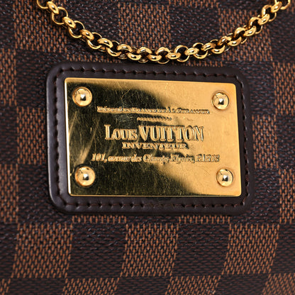 Louis Vuitton Damier Ebene Eva Clutch 11 of 12