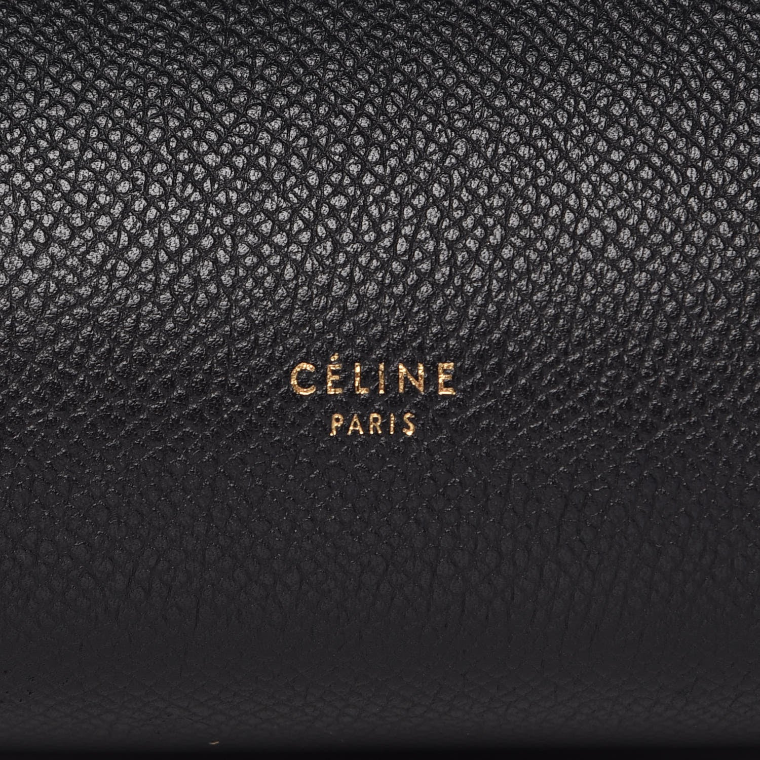 Celine Grained Calfskin Mini Belt Bag Black 7 of 9