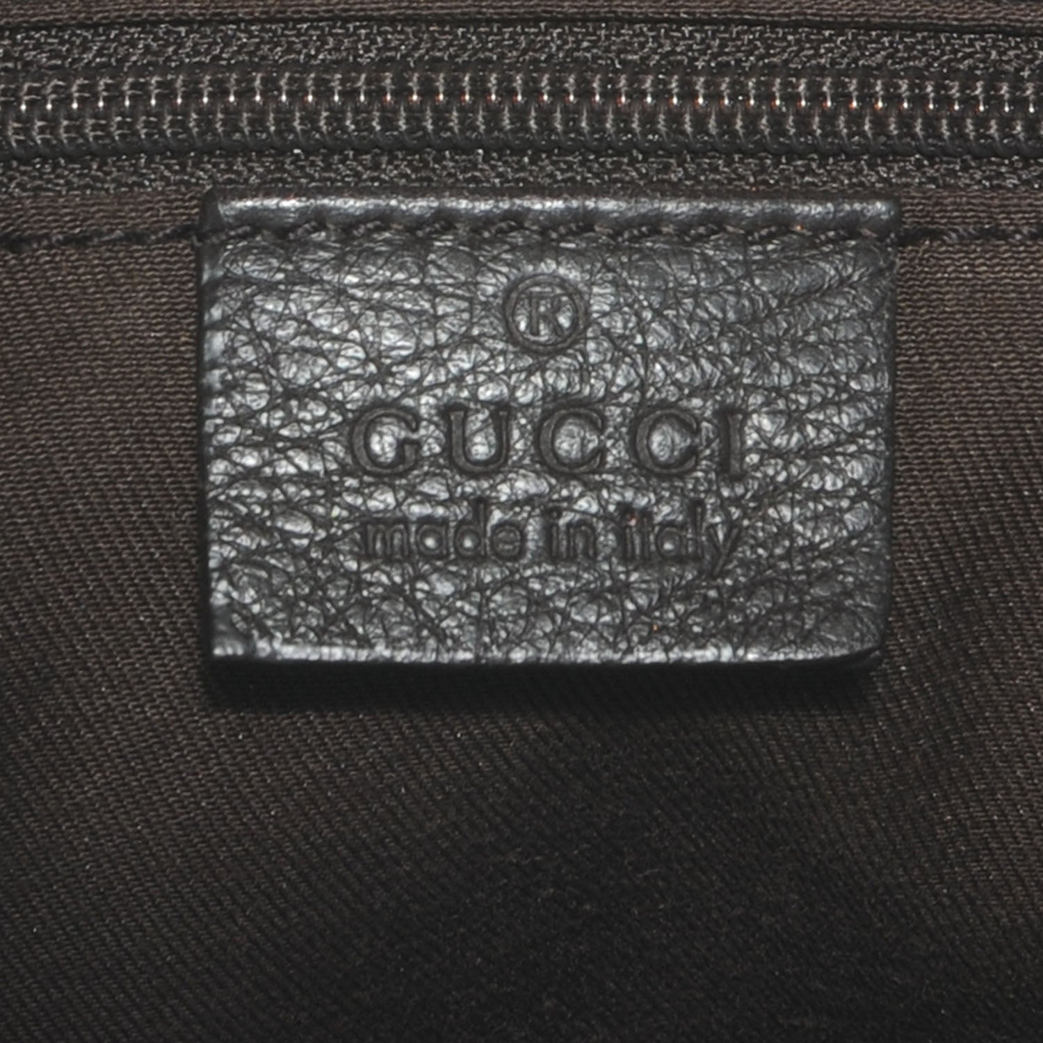 Gucci Monogram D Gold Large Hobo Ebony 6 of 7