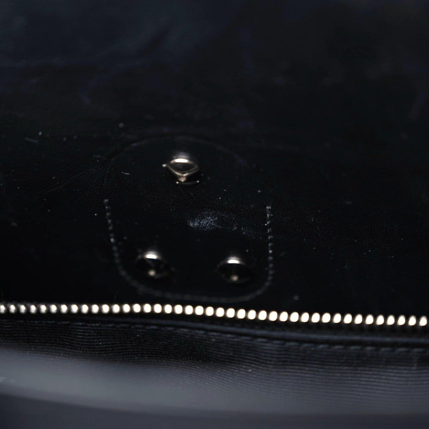 Grained Calfskin Small Sac De Jour Black
