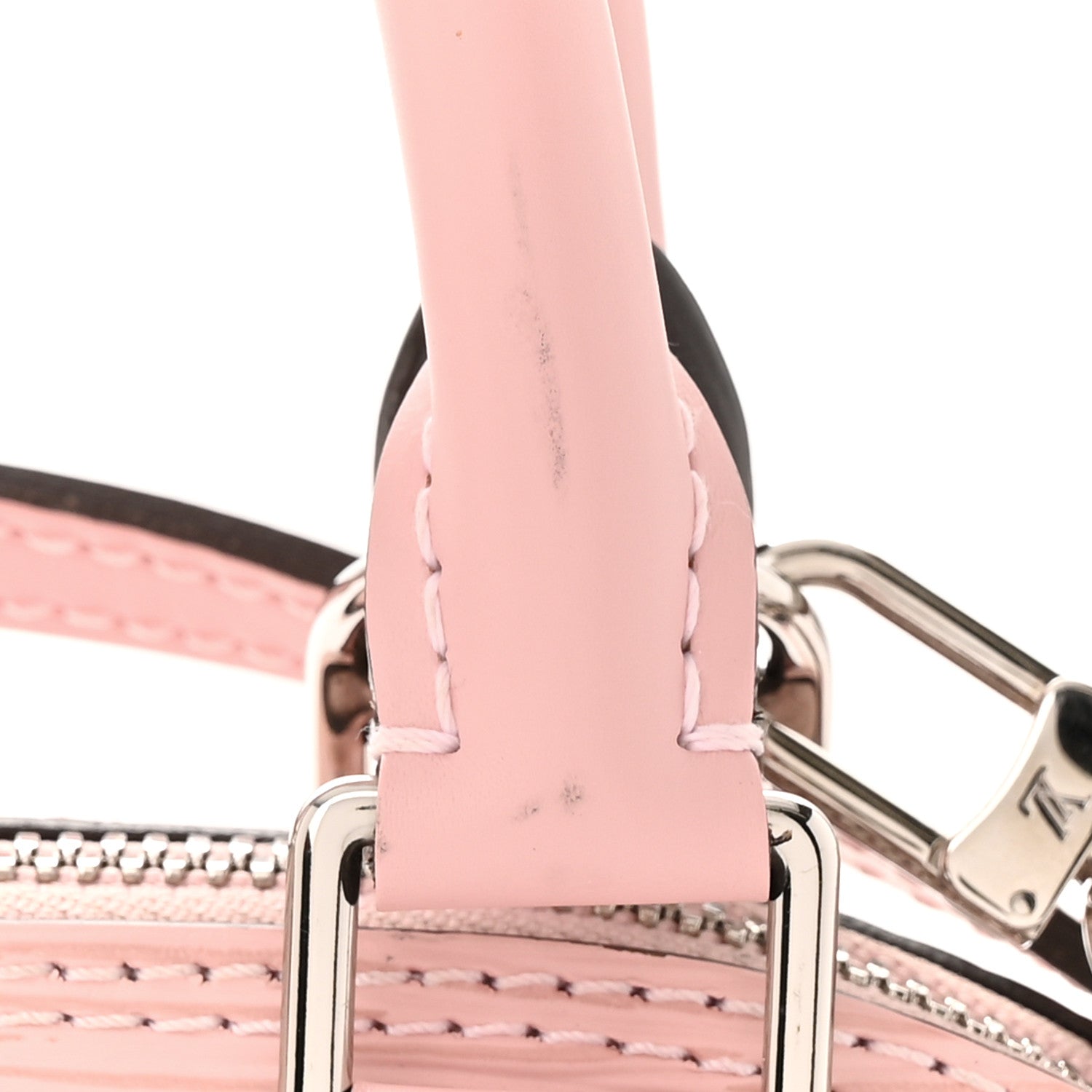 Louis Vuitton Epi Alma BB Rose Ballerine 12 of 16