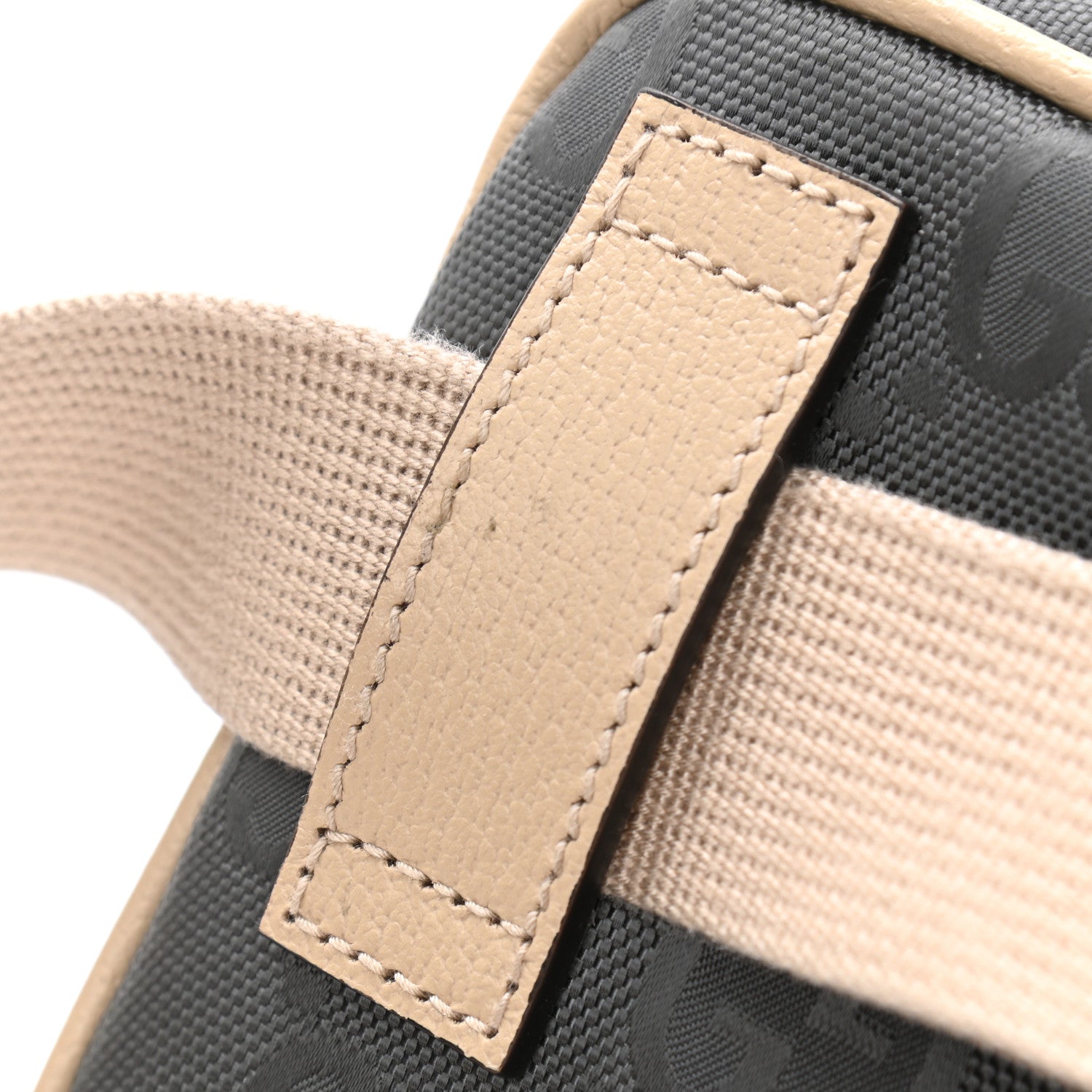 Gucci Econyl Nylon Monogram Off The Grid Belt Bag 95 38 Graphite Grey New Plaster 11 of 11