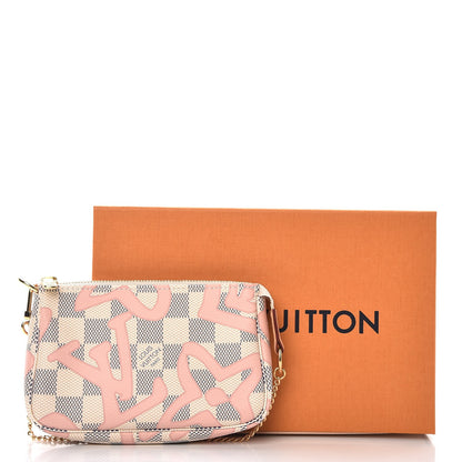 Louis Vuitton Damier Azur Tahitienne Mini Pochette Accessories 6 of 6
