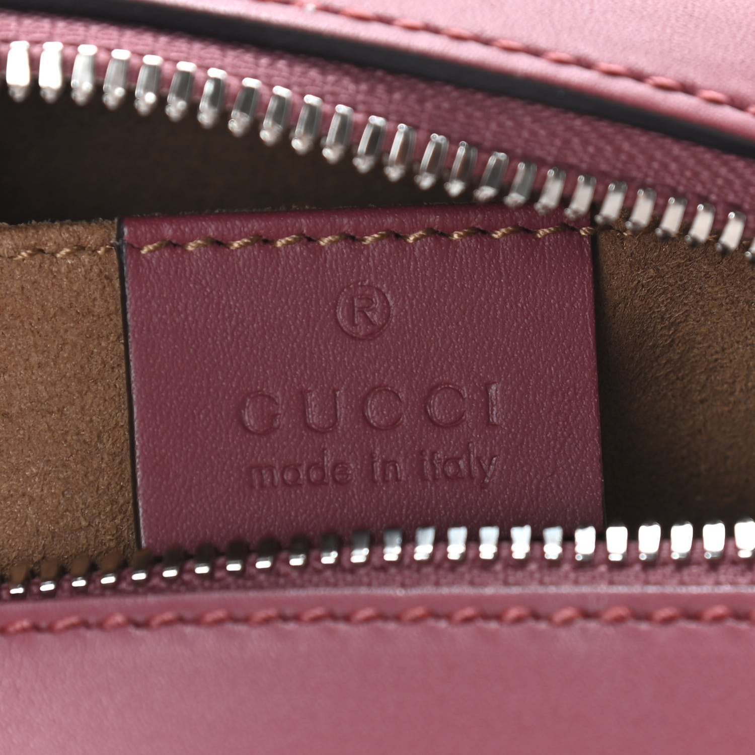Gucci GG Supreme Monogram Blooms Mini Chain Shoulder Bag Beige Multicolor Dry Rose 6 of 11