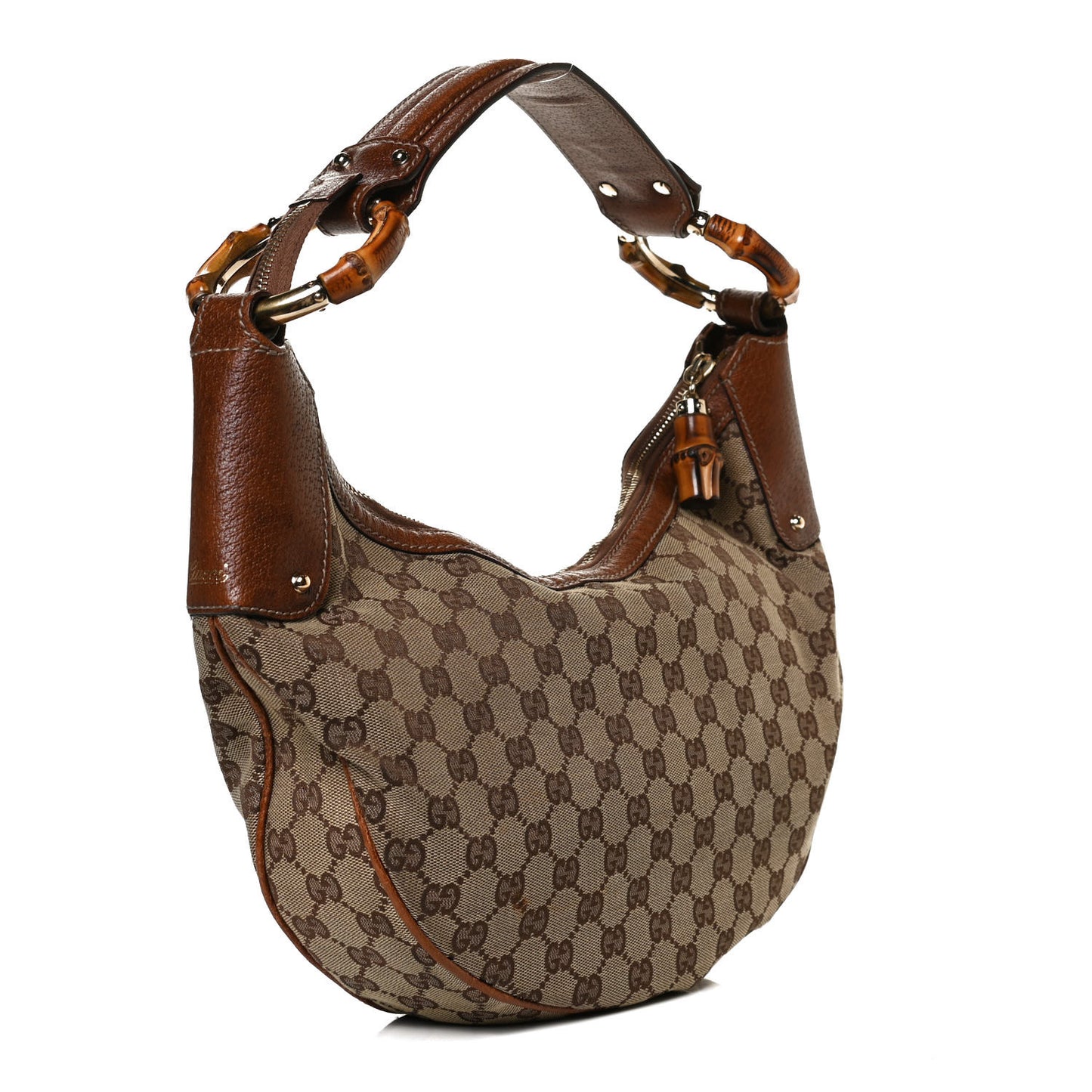 Monogram Bamboo Ring Hobo Brown