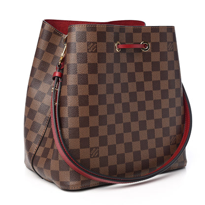 Louis Vuitton Damier Ebene Neonoe MM Cherry Berry 2 of 8