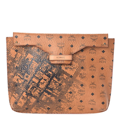 MCM Visetos Soho Portfolio Cognac 1 of 8