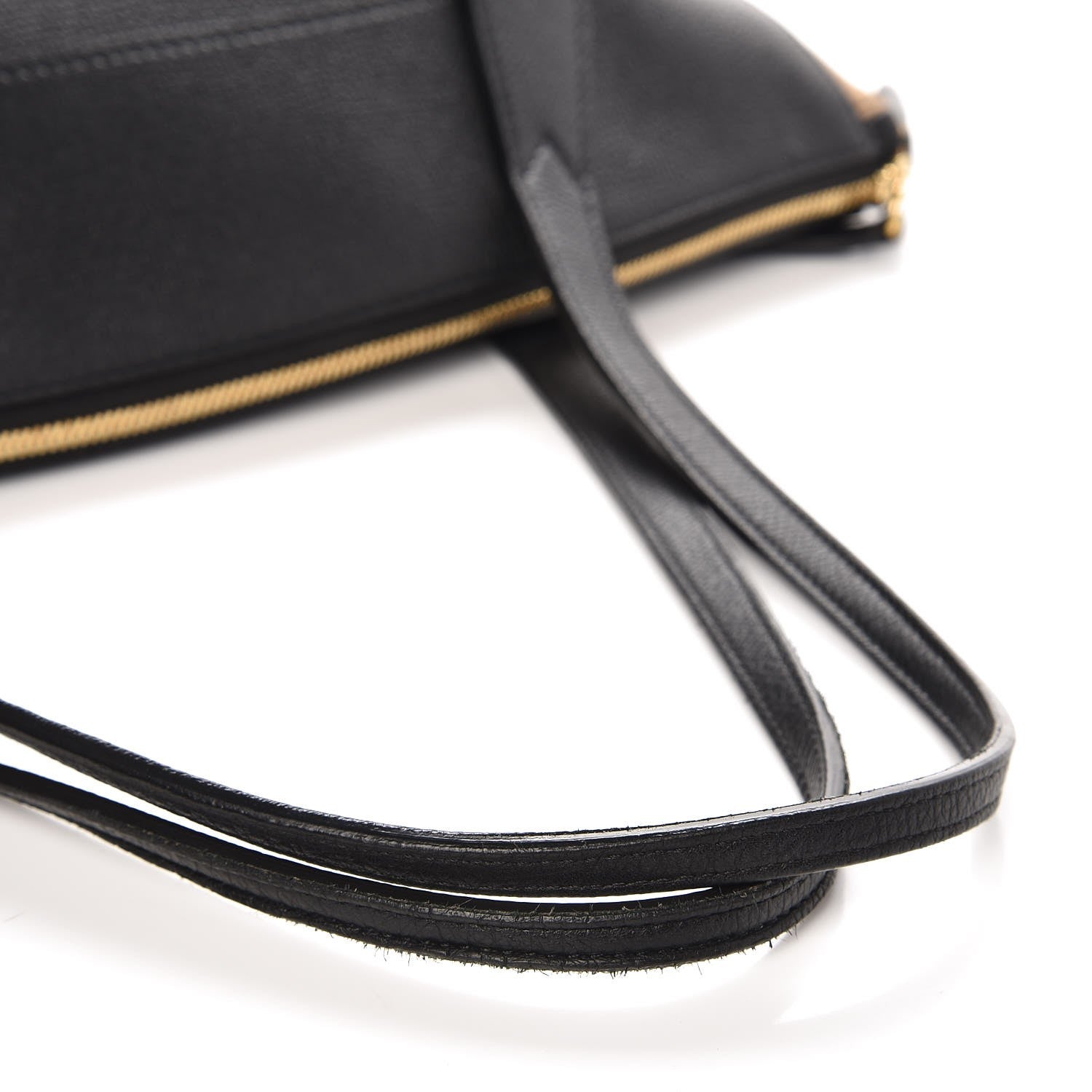 Burberry Derby Calfskin House Check Medium Welburn Tote Black 10 of 10