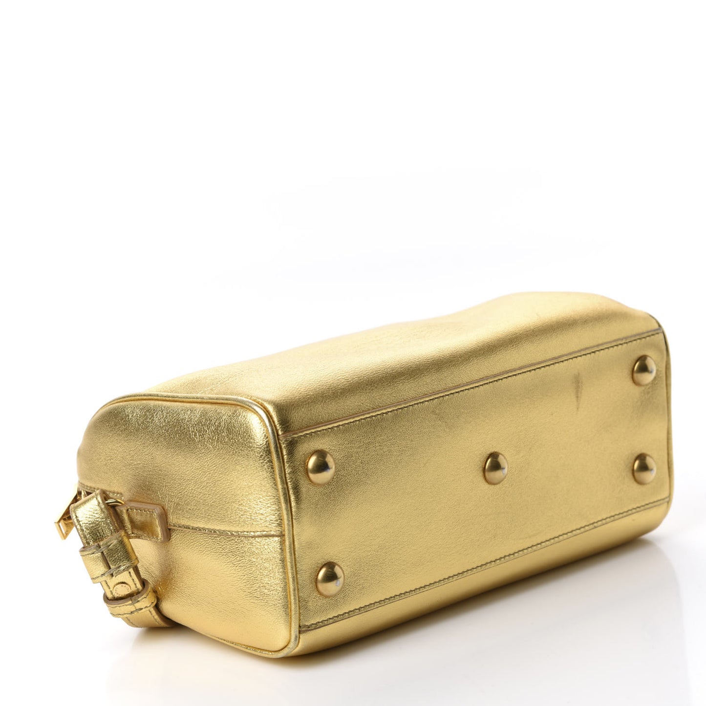 Calfskin Classic Baby Duffle Gold