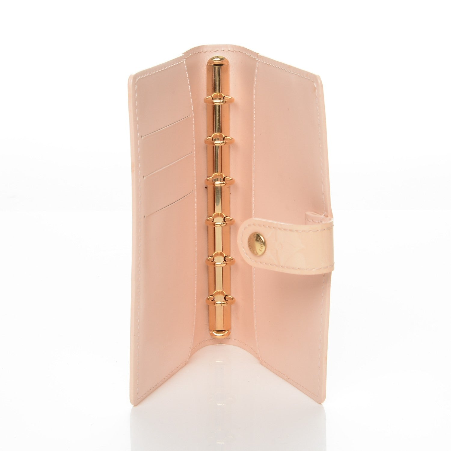 Louis Vuitton Vernis Small Ring Agenda Cover Marshmallow 5 of 6