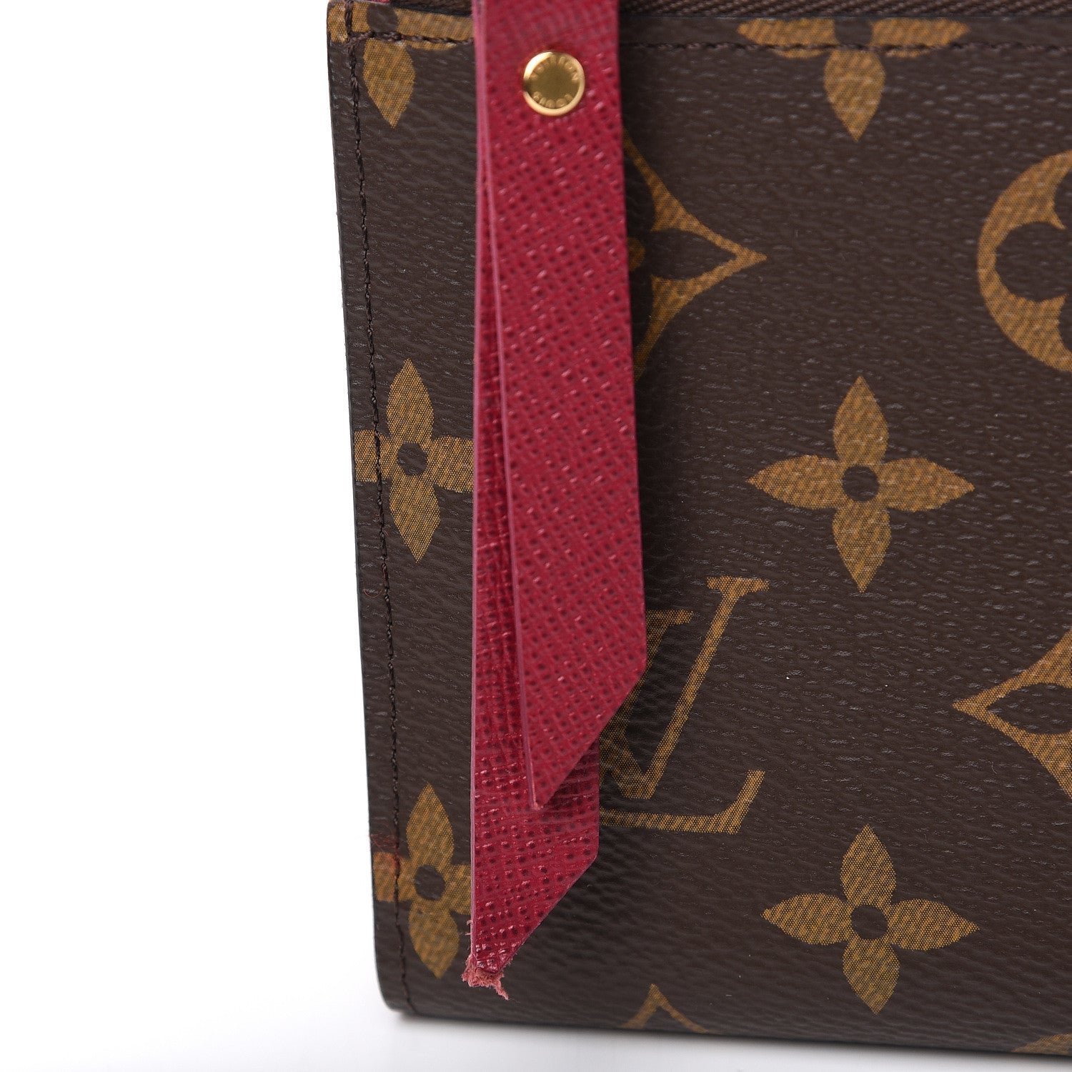 Louis Vuitton Monogram Adele Wallet Fuchsia 6 of 7