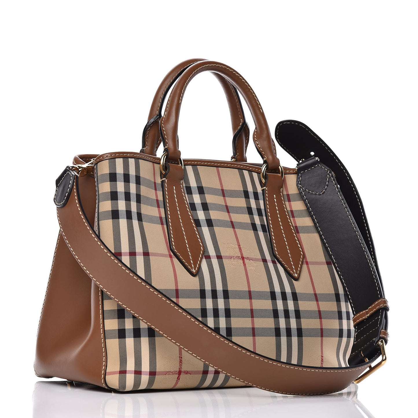 Horseferry Check Medium Ballingdon Tote Honey Tan
