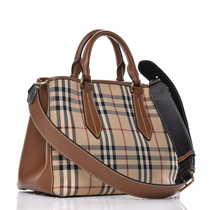 Burberry Horseferry Check Medium Ballingdon Tote Honey Tan 3 of 10