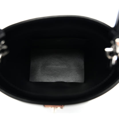 Givenchy Box Calfskin Shark Lock Bucket Bag Black 4 of 8