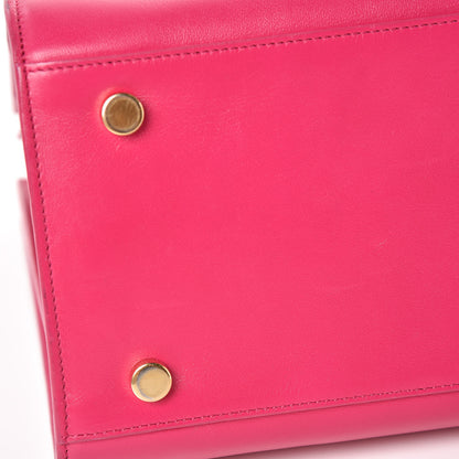 Saint Laurent Calfskin Small Sac De Jour Lipstick Fuchsia 8 of 19
