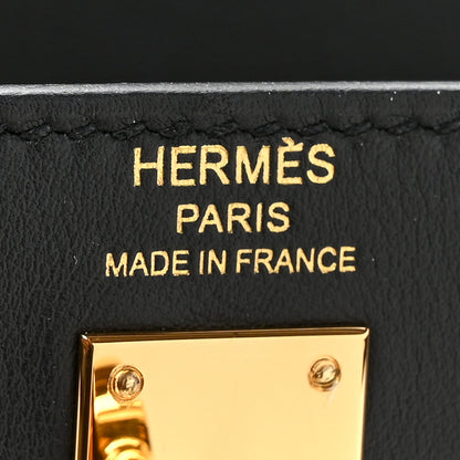 Hermes Swift Kelly Padded Sellier 25 Black 6 of 13