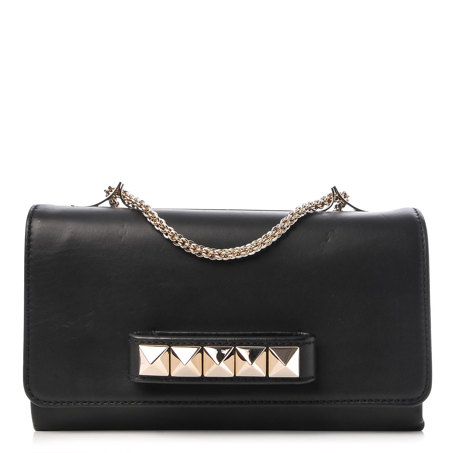 Valentino Garavani Nappa Va Va Voom Shoulder Bag Black 1 of 7