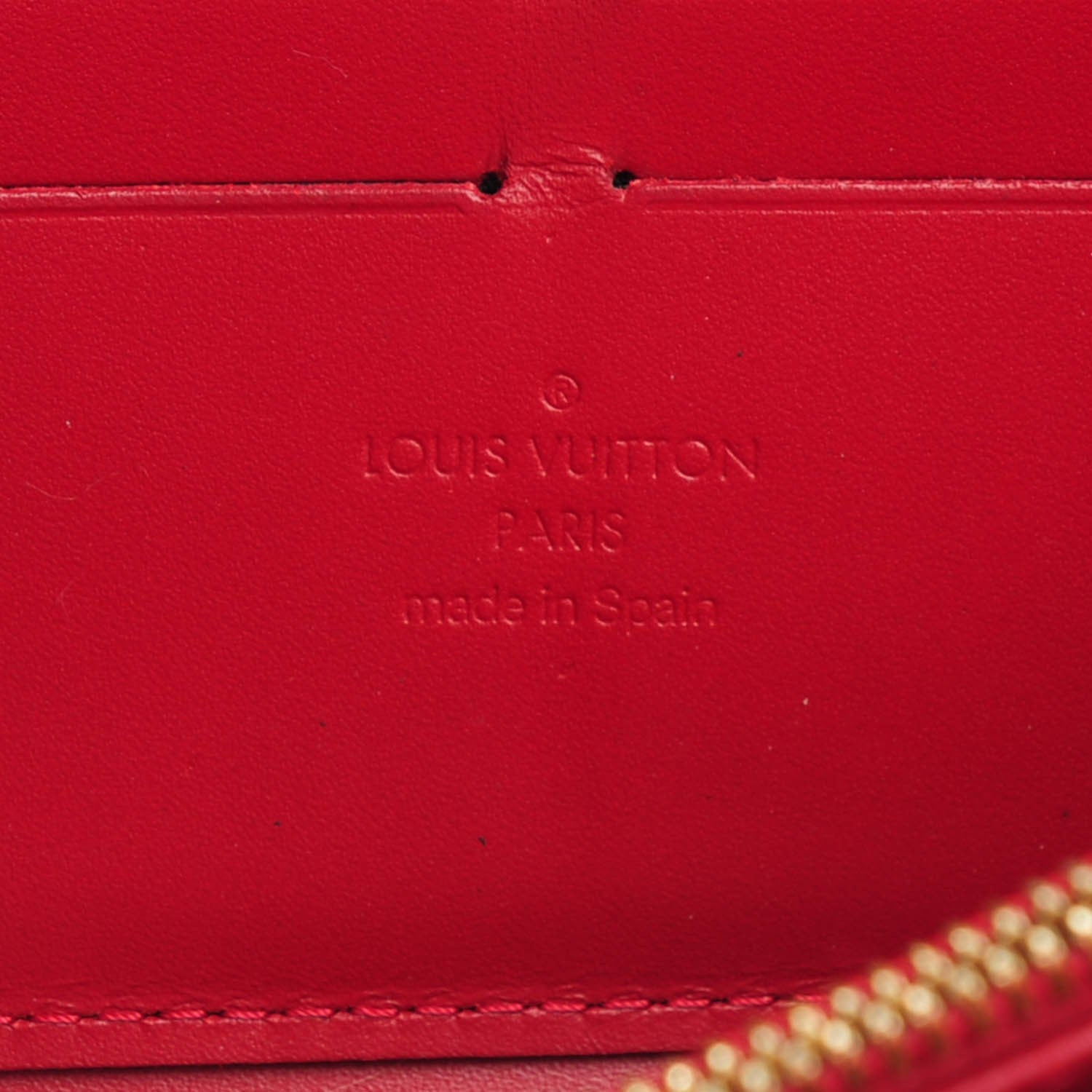 Louis Vuitton Vernis Zippy Wallet Pomme D'Amour 6 of 7