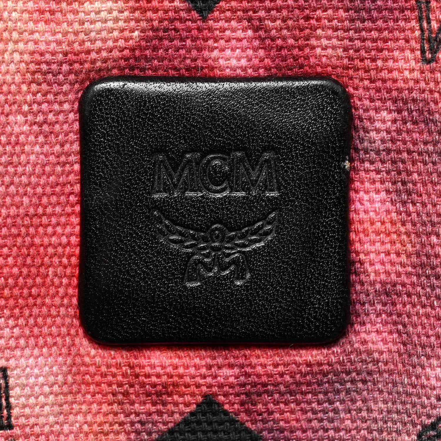 MCM Galaxy Visetos Medium Project Reversible Shopper Tote Cognac Multicolor 8 of 25