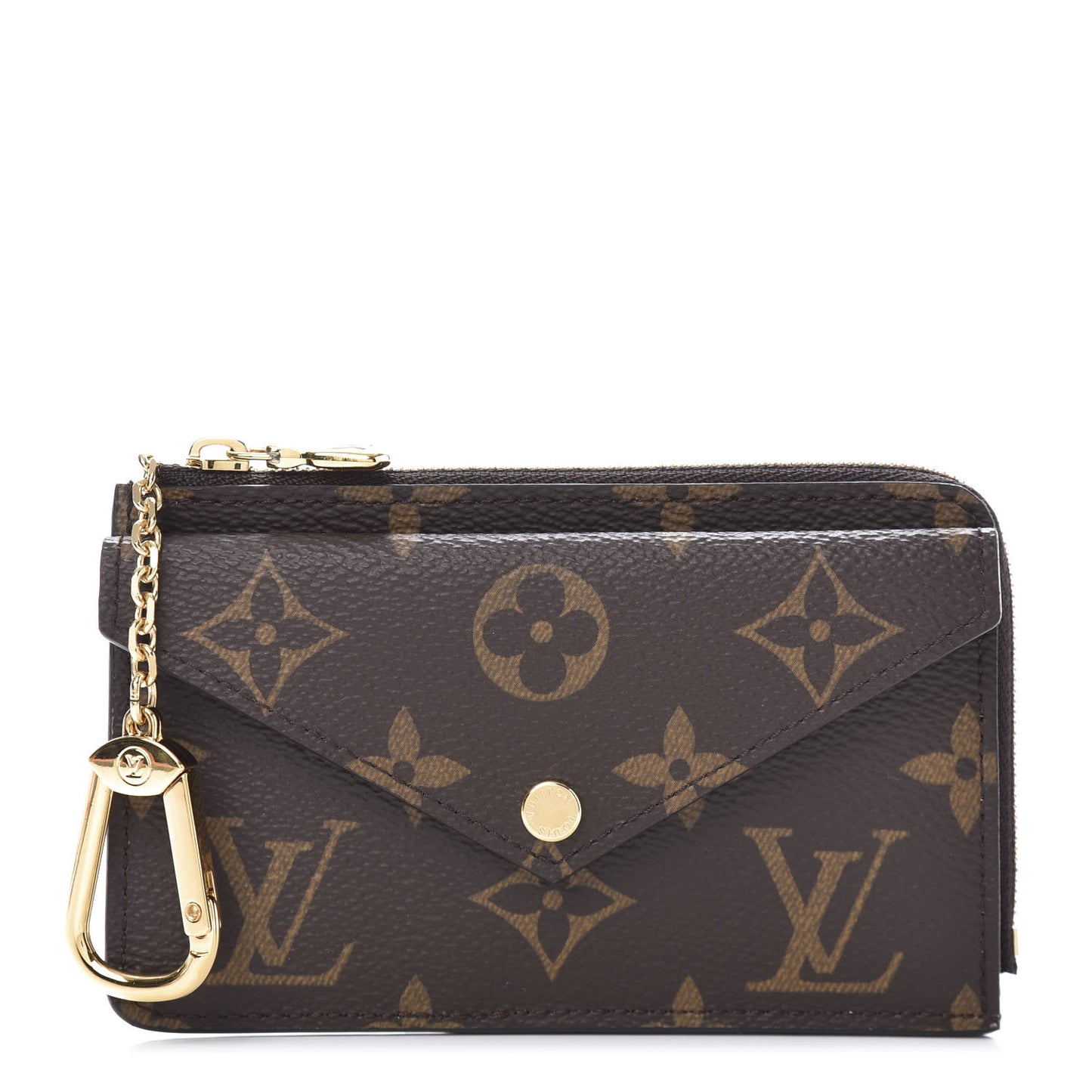 Monogram Recto Verso Card Holder Black