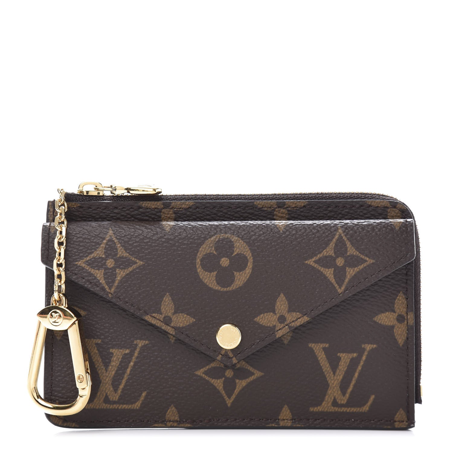 Louis Vuitton Monogram Recto Verso Card Holder Black 1 of 10