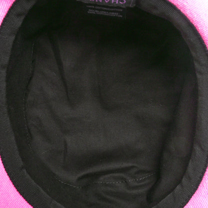 Chanel Denim Logo Bucket Hat S Pink Yellow 9 of 9