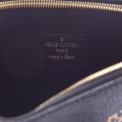 Louis Vuitton Monogram Giant Jungle Pochette Double Zip Black 7 of 10