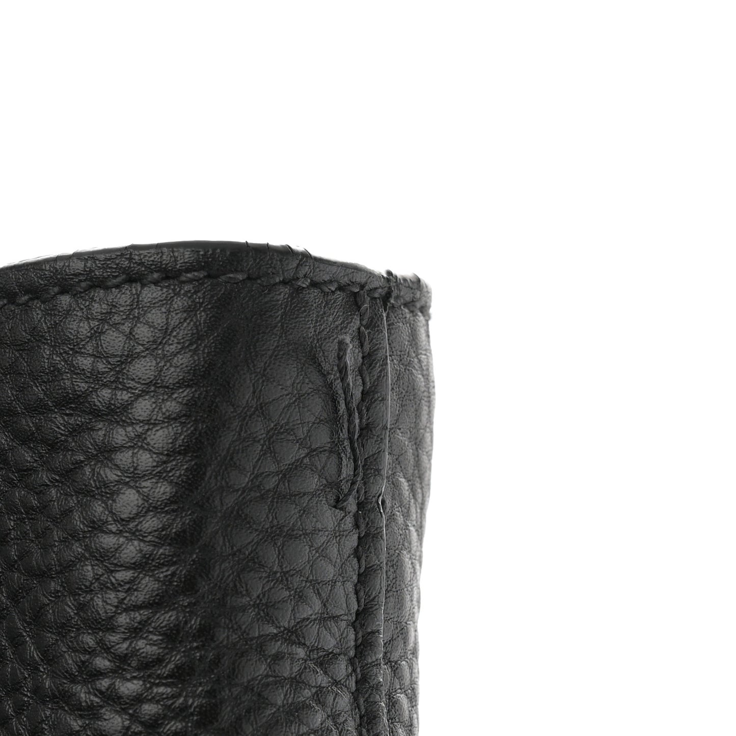 Vitello Daino Tote Black