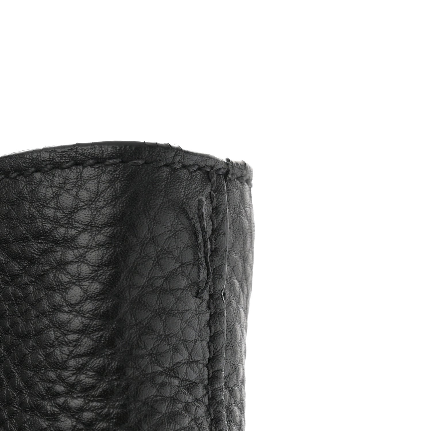 Prada Vitello Daino Tote Black 9 of 12